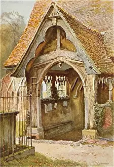 Poges: STOKE POGES/PORCH C1910