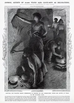 Pounding: Stone-Age Artists at work in the caves of Altamira