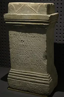 Lusitanian: Stone altar dedicated to Endovellicus, by Marcus