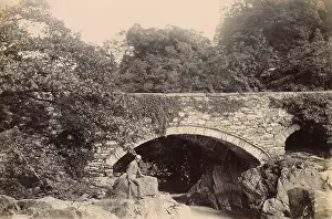 Ingleton: Stone bridge and River Greta, Ingleton, North Yorkshire
