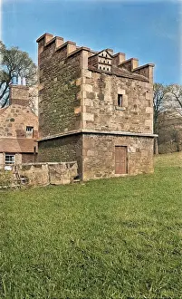 Dovecote: Stone building with dovecote