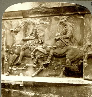 Terry Parker: Stone carving detail on the Parthenon, Athens