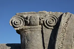 Pamphylia: Stone carving, Perga, Antalya, Turkey