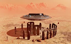 Idea: A stone circle, similar to Stonehenge, found on