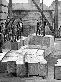 Interlocking: The Stone-Cutting Establishment at Oreston, with part of the