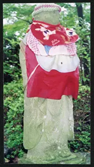 Nicola Swann: STONE JIZO STATUE; JAPAN