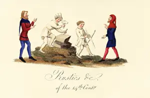 Rustics: Stone masons and artisans of the 14th century