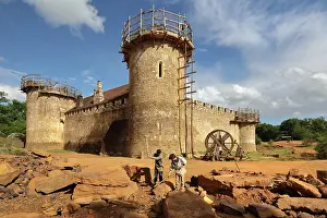 Novo: Stone quarry, Chateau de Guedelon, Treigny, Burgundy, France