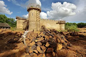 Novo: Stone quarry, Chateau de Guedelon, Treigny, Burgundy, France