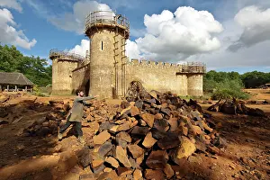 Novo: Stone quarry, Chateau de Guedelon, Treigny, Burgundy, France