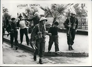 Dispersed: Stone-throwing schoolboys arrested in Cyprus