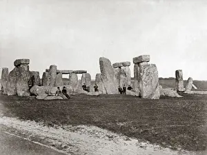 Stonehenge: Stonehenge, circa 1880