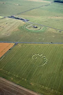 Arable: Stonehenge and crop circle
