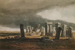 Stonehenge: Stonehenge - A Storm Coming On