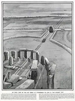 Archaeologists: Stonehenge at sunrise on 21 June