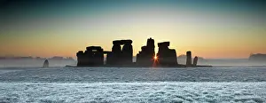 Stone Age: Stonehenge at sunrise