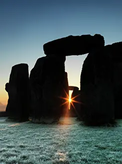 Stone Age: Stonehenge at sunrise