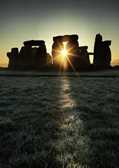 Stone Age: Stonehenge at sunrise