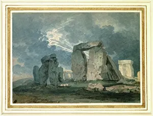 Girtin: Stonehenge during a Thunderstorm