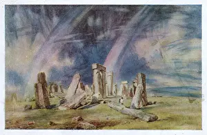 Bluestones: Stonehenge, Wiltshire, by John Constable