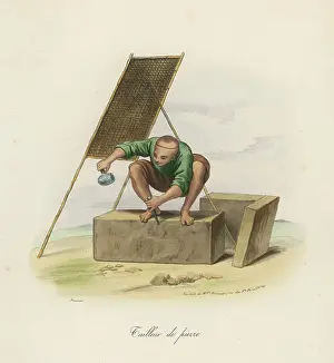 Stonemason: STONEMASON AT WORK