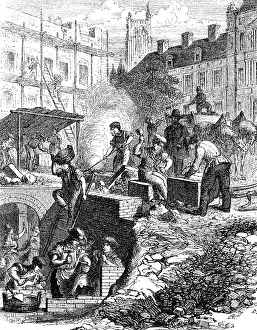 Stonemason: Stonemasons and bricklayers