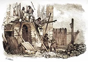 Stonemasons: STONEMASONS ON SITE