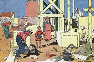 Stonemasons: STONEMASONS AT WORK