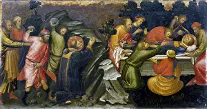 Stoning: Stoning and burial of St Stephen. Stephen was
