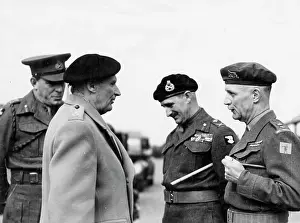Montagu: Stopford, Montgomery and two other officers