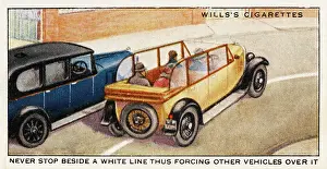 Forcing: STOPPING BY WHITE LINE