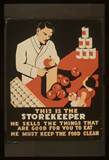Storekeeper: This is the storekeeper He sells the things that are good fo