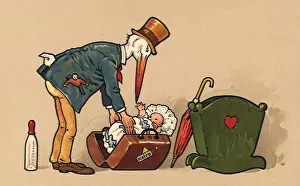 Unpacking: Stork Unpacking Baby
