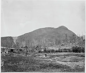 H.m.s: Storm damaged houses beside coast