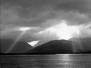 Linnhe: Storm over Loch, Linnhe, Scotland