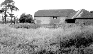 Storrington: Storrington, Kithurst Barn c1955