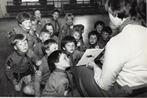 Telling: Story time for Beaver Scouts