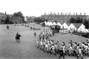 Stoughton: Stoughton, the Barracks 1906
