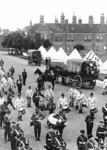 Stoughton: Stoughton, Barracks, the Band 1906