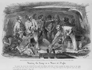 Stowing: Stowing African captives in a slave ship ?