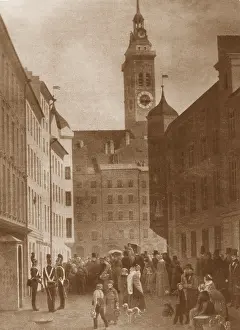 Burgstraße: St.Peter (Old Peter) in Munich