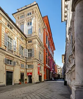 Museums: Strada Nuova, Genoa, Italy