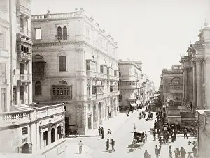 Reale: Strada Reale, Valletta, Malta, c.1890
