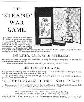 Chess: The Strand War Game - WW1 board game