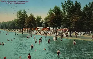 Bathes: Strandbad Gansehaufel in Vienna