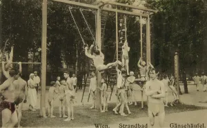 Bathes: Strandbad Gansehaufel in Vienna