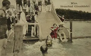 Bathes: Strandbad Gansehaufel in Vienna