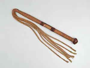 Plaited: Stranded cord whip
