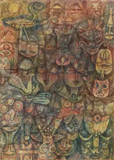 Klee: STRANGE GARDEN, by Paul Klee