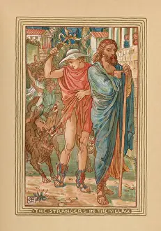 Mythic: The Strangers (Hermes and Zeus) in the Village